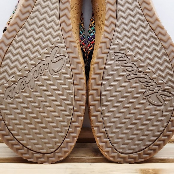 Skechers Womens Beverlee Delighted Wedge Slide Size 7 - Picture 9 of 10